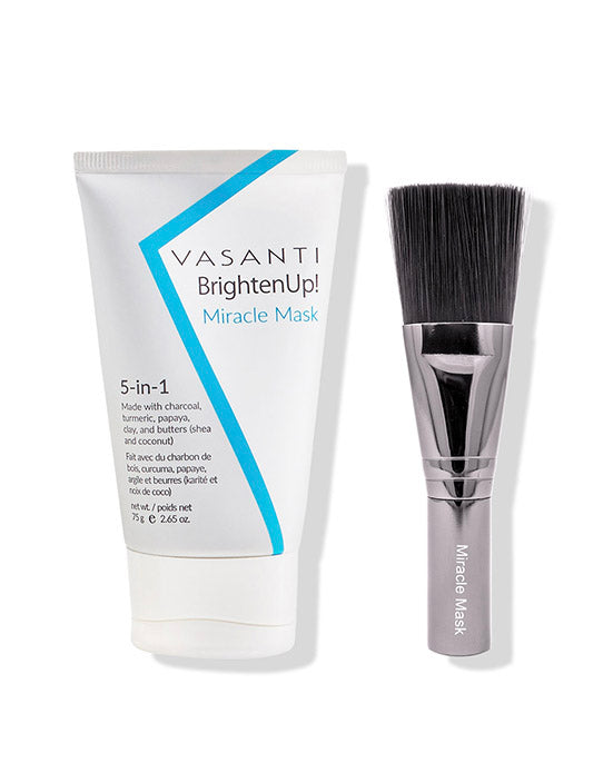 BrightenUp! Miracle Mask & Brush Kit – Vasanti Cosmetics - Canada