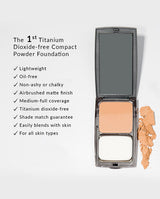 Fond de teint en poudre pour le visage