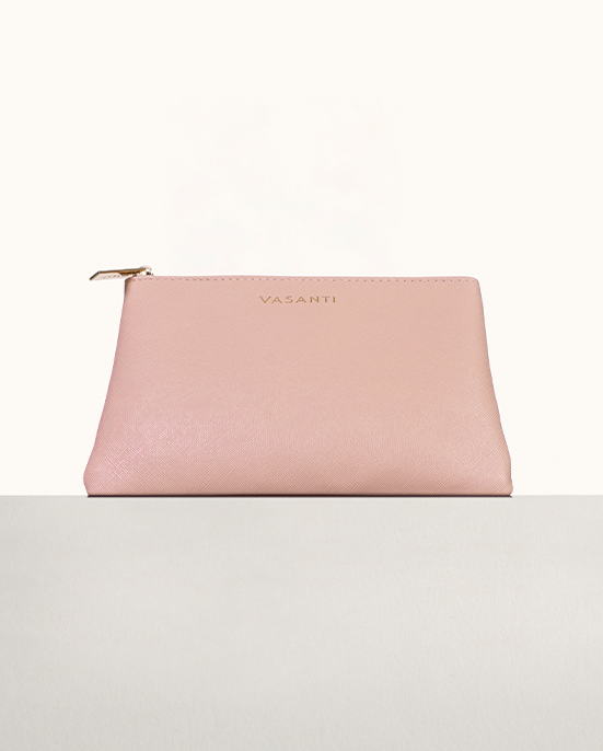 Blush Pink Travel Pouch