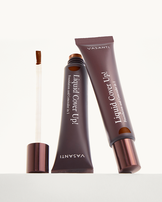 Fond de teint liquide Cover Up et correcteur en 1
