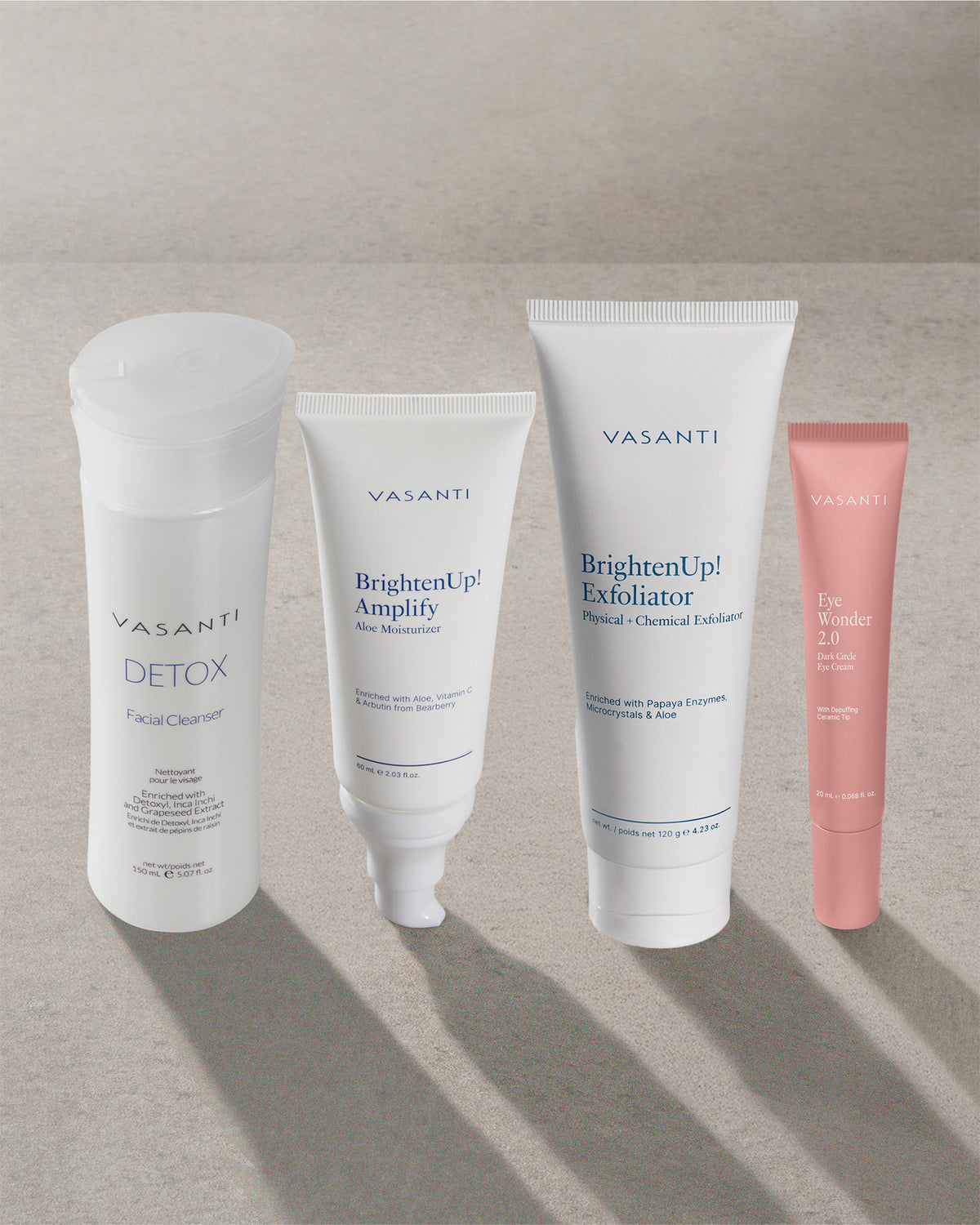 Système de soins de la peau en 4 étapes - Format standard