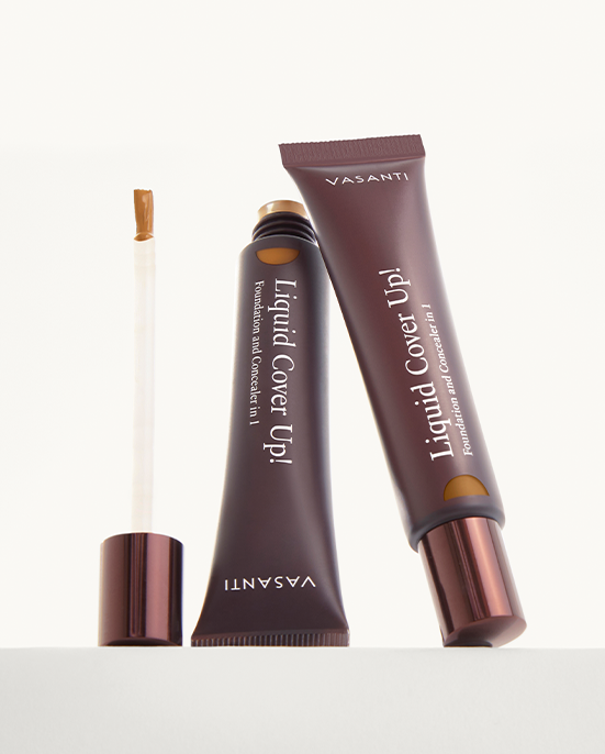 Fond de teint liquide Cover Up et correcteur en 1