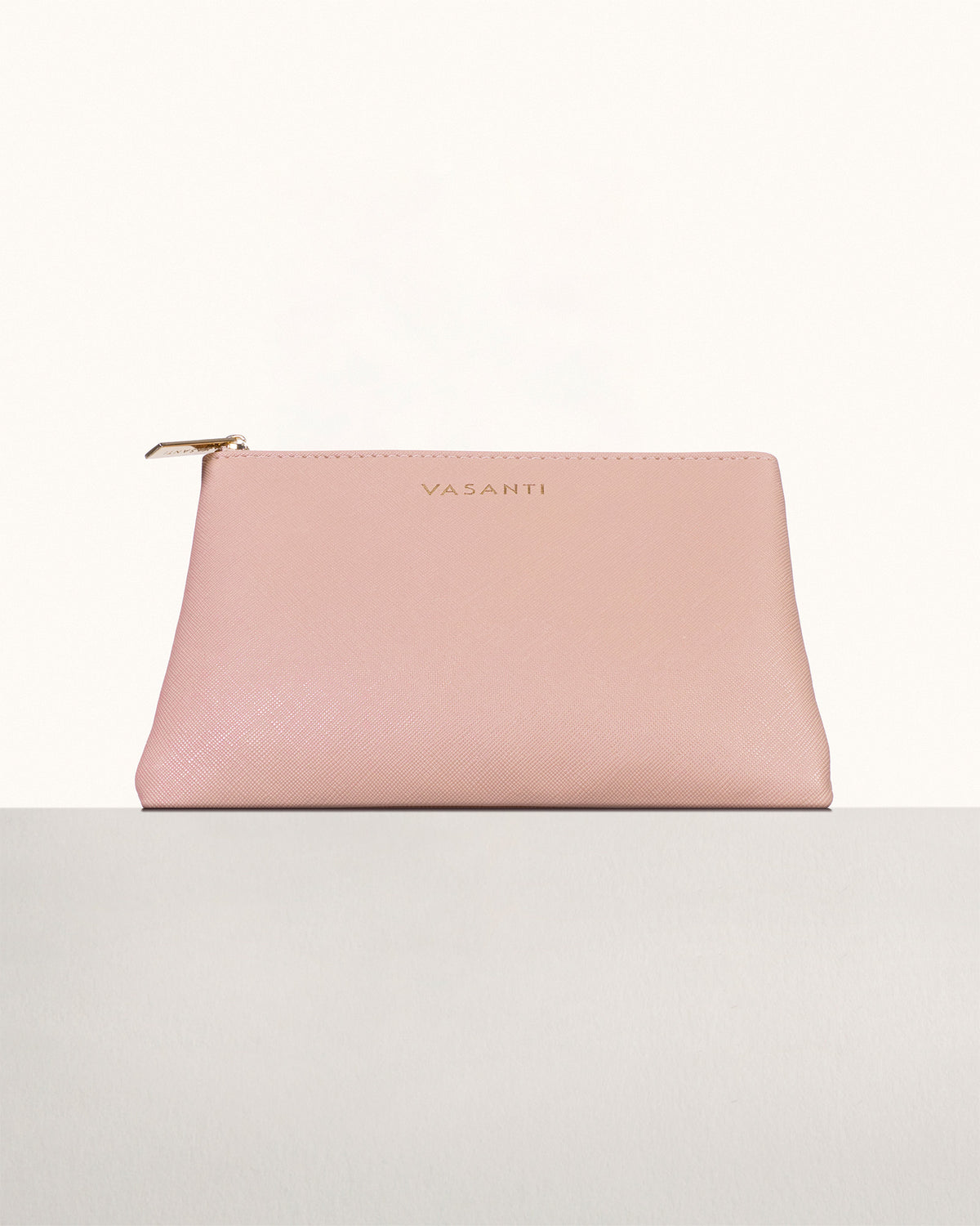 Pochette de voyage rose poudré
